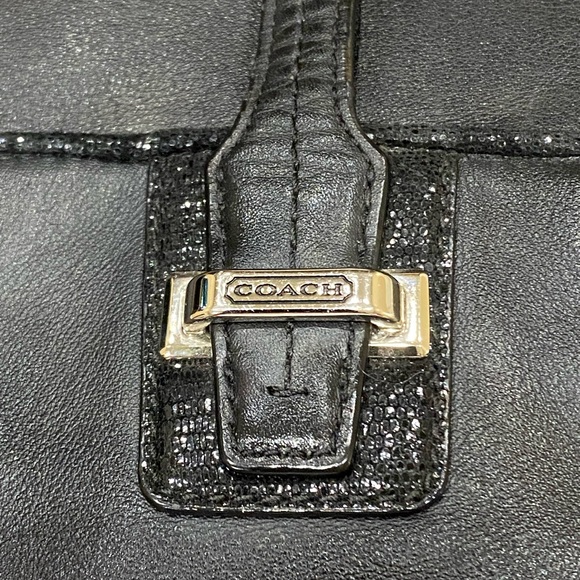 🔥 SALE 🔥 COACH TAYLOR LEATHER NORTH/SOUTH TOTE - F25941 - Picture 8 of 15